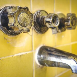 dirty faucets