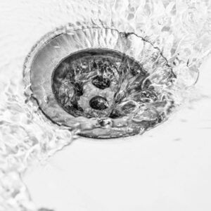 Water going down the drain with out any issues