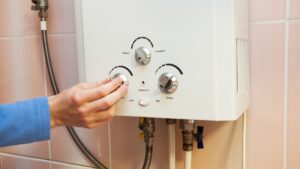 adjusting tankless water heater